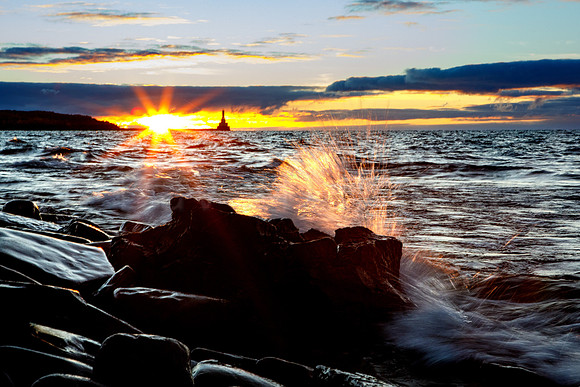 Rocky Sunset