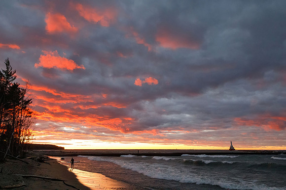 Surfers' Sunset
