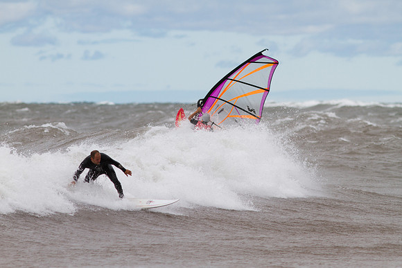 Sailing & Surfing at McLain State Park, MI