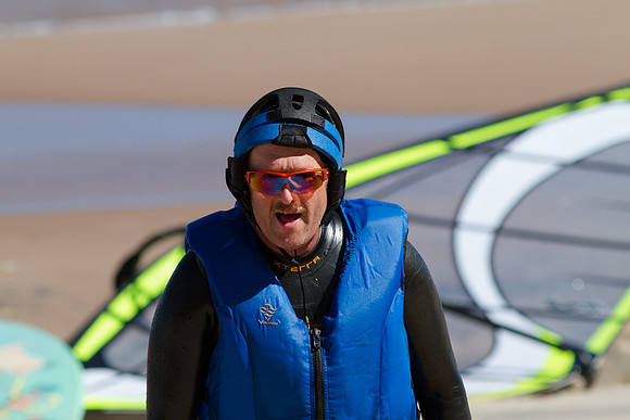 Windsurfing at the Keweenaw Peninsula