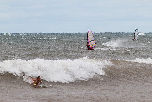 Sailing & Surfing at McLain State Park, MI
