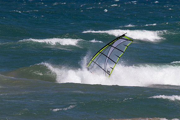 Windsurfing at the Keweenaw Peninsula