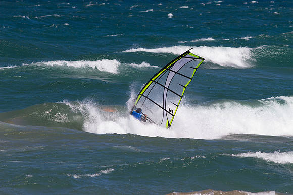 Windsurfing at the Keweenaw Peninsula