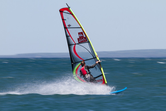 Windsurfing at the Keweenaw Peninsula