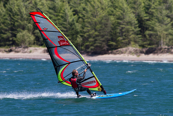 Windsurfing at the Keweenaw Peninsula