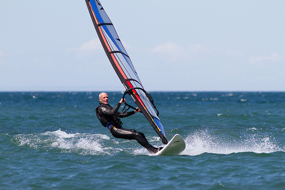 Windsurfing at the Keweenaw Peninsula