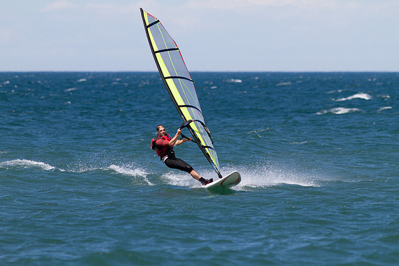 Windsurfing at the Keweenaw Peninsula