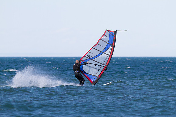 Windsurfing at the Keweenaw Peninsula