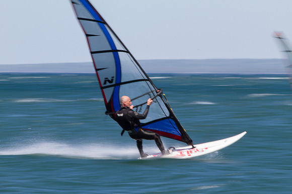 Windsurfing at the Keweenaw Peninsula