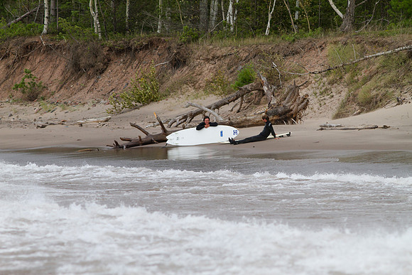 Sailing & Surfing at McLain State Park, MI