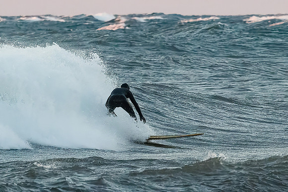 Surfing at McLain State Park