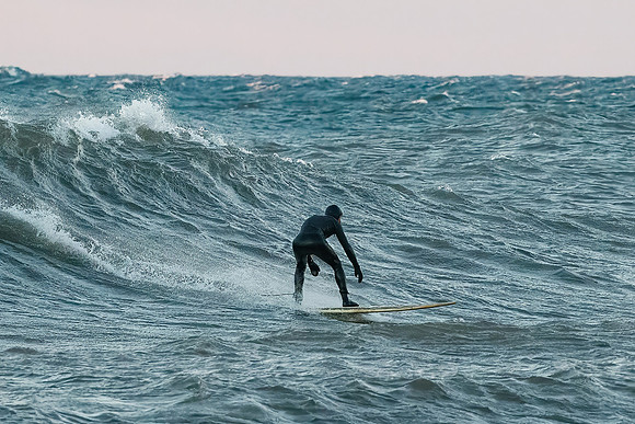 Surfing at McLain State Park