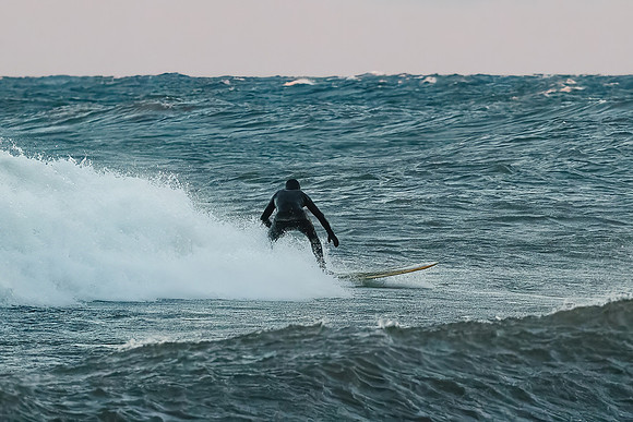 Surfing at McLain State Park