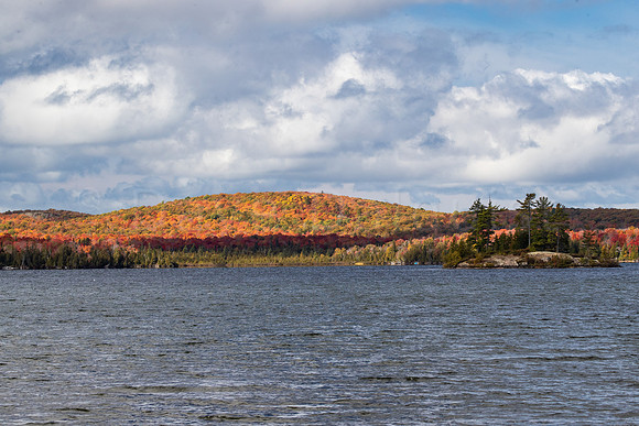 Lake Medora Fall Colors