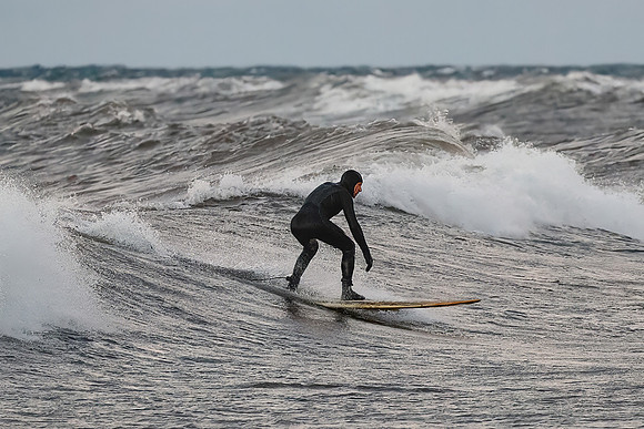 Surfing at McLain State Park