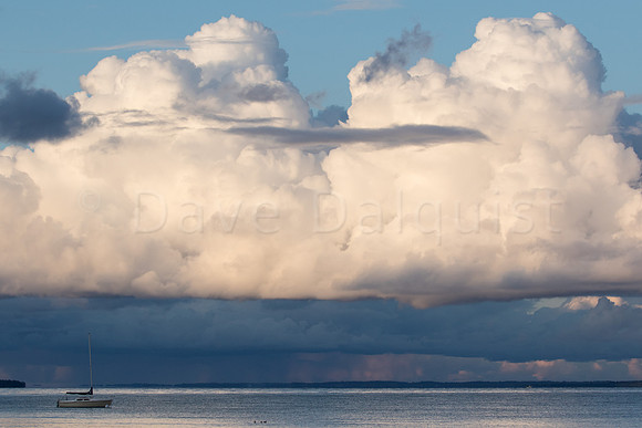 East Bay Sunset Clouds