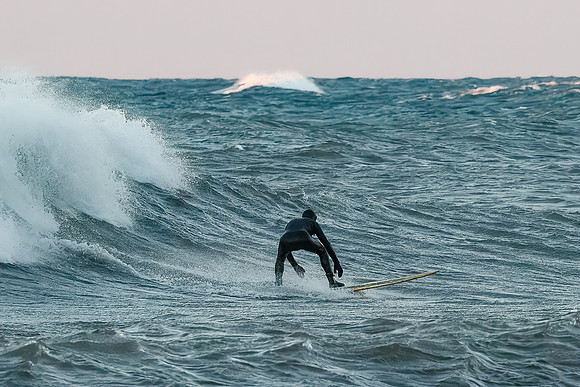 Surfing at McLain State Park