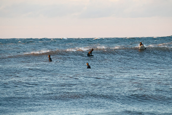Surfing at McLain State Park