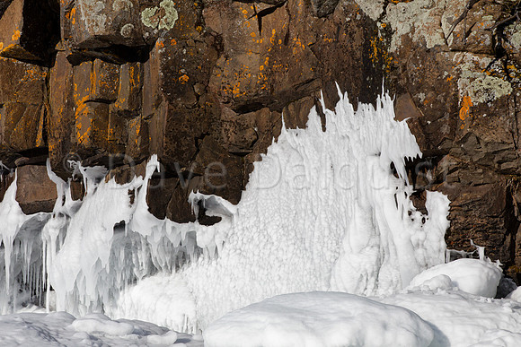 Melting Lakeshore Ice