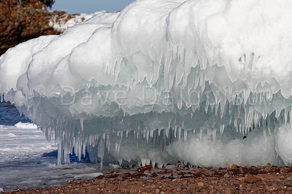 Melting Lakeshore Ice