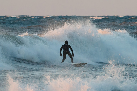 Surfing at McLain State Park