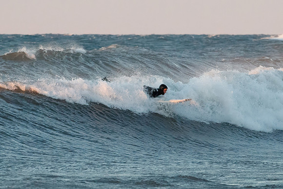 Surfing at McLain State Park