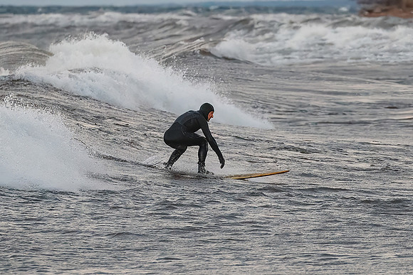 Surfing at McLain State Park