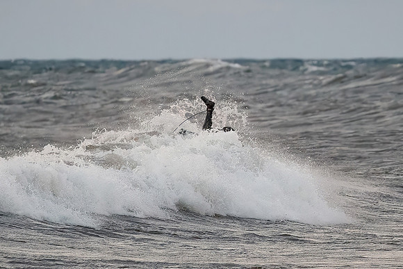 Surfing at McLain State Park