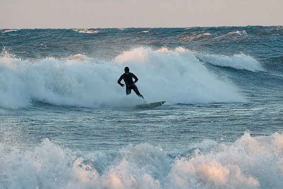 Surfing at McLain State Park