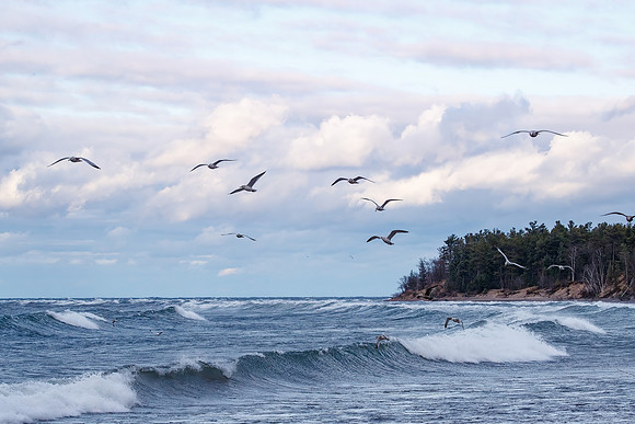 Surfing at McLain State Park – 11/17/24