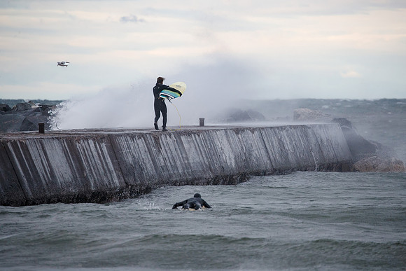 Surfing at McLain State Park – 11/17/24