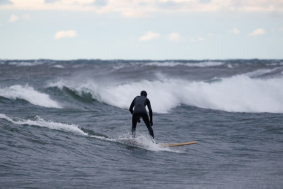 Surfing at McLain State Park – 11/17/24