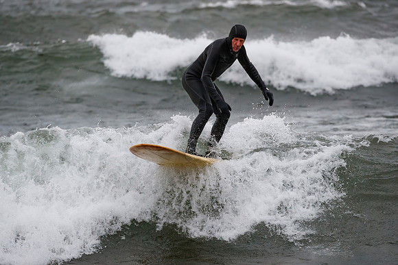 Surfing at McLain State Park – 11/17/24