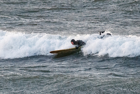 Surfing at McLain State Park – 11/17/24