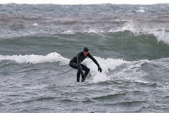 Surfing at McLain State Park – 11/17/24