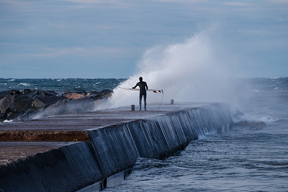 Surfing at McLain State Park – 11/17/24